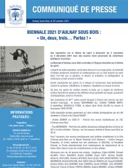 Biennale 2021 d'Aulnay-sous-Bois