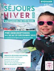 Catalogue Séjours Hiver 2024 - 6/17 ans