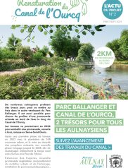 Renaturation Canal de l'Ourcq – Aulnay Bouge