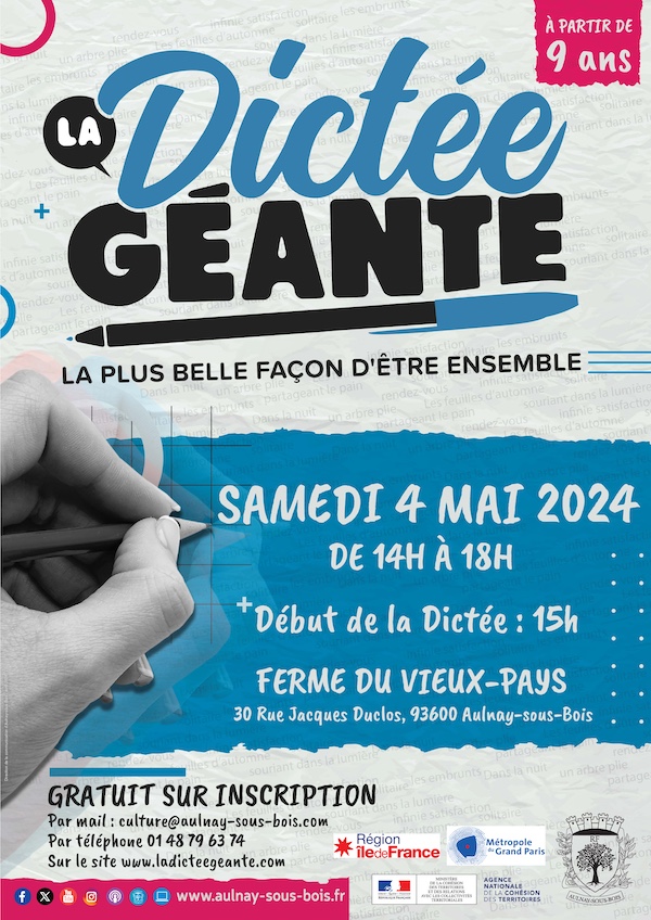 Dictée Géante 2024